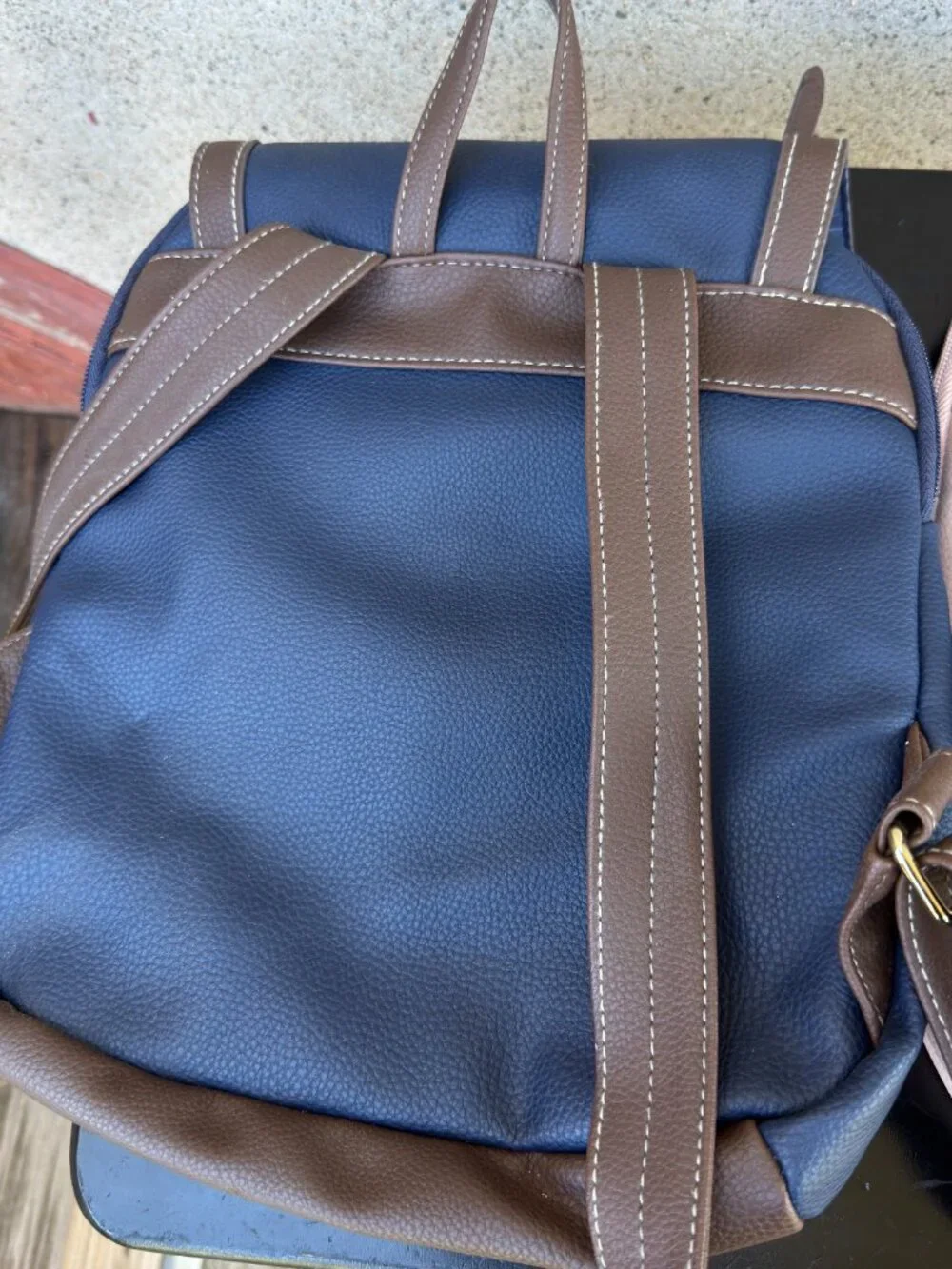 Rosetti Sena Backpack Blue Pink Bag Purse Lot of 2